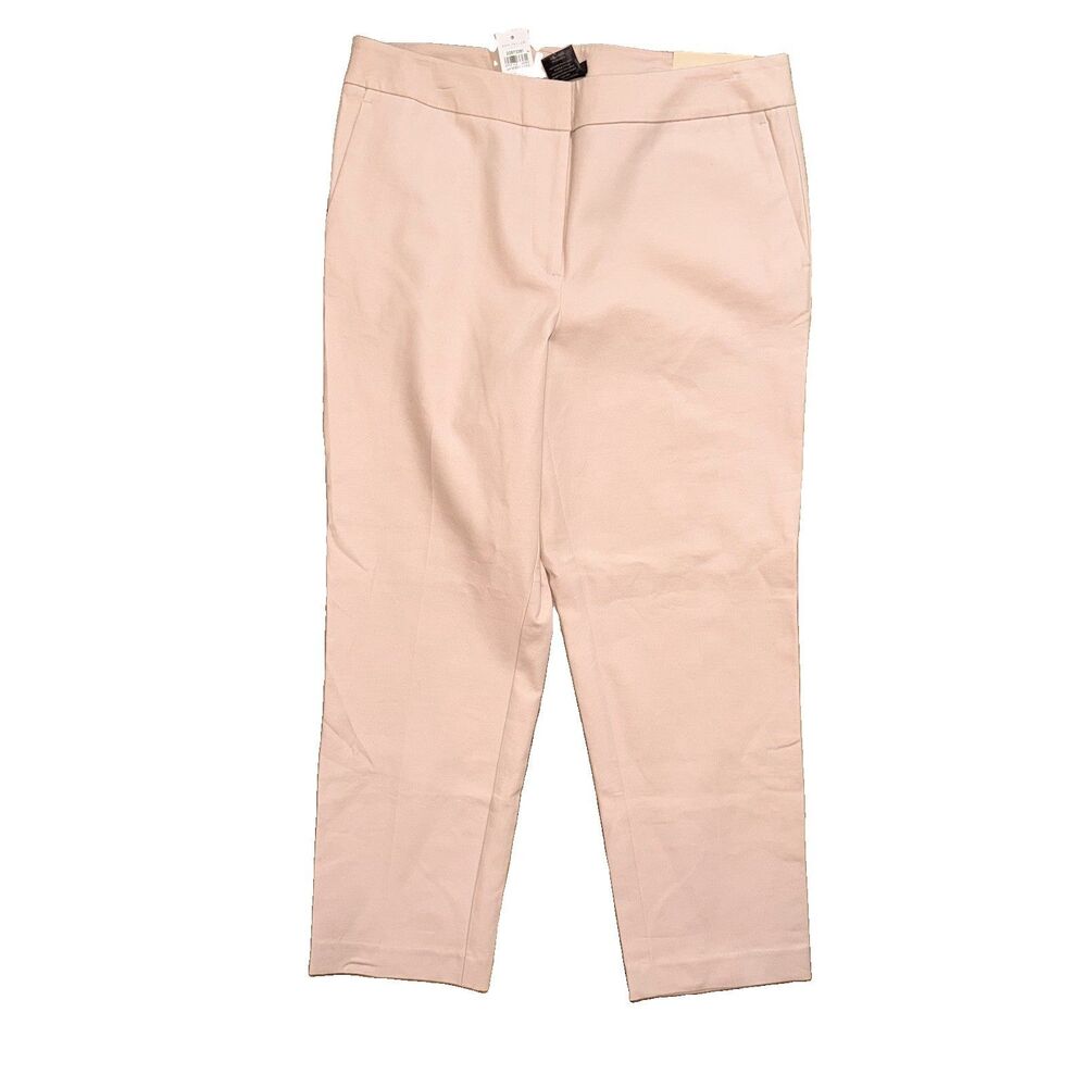 Ann Taylor Factory  Ankle Length Pants NWT Size 10 Curvy Mauve